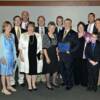 2011 Inductee Dan Coons and family pose for their formal group photo.