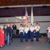 Color Guard being presented prior to posting of the colors.