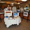 Aviation memorabilia was on display throughout Clayton Hall.