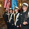 The Delaware Military Academy Color Guard "Posting of the Colors"