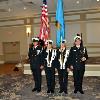 The Delaware Military Academy Color Guard "Posting of the Colors"